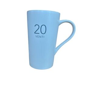 Starbucks Venti 20-ounce white ceramic mug